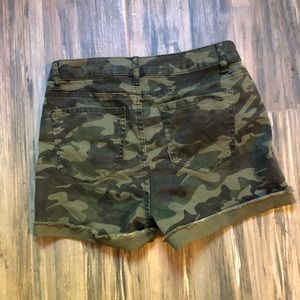 No Boundaries Shorts - NOBO | NWOT High Waist Camo Shorts No Boundaries Shorts - NOBO | NWOT High Waist Camo Shorts